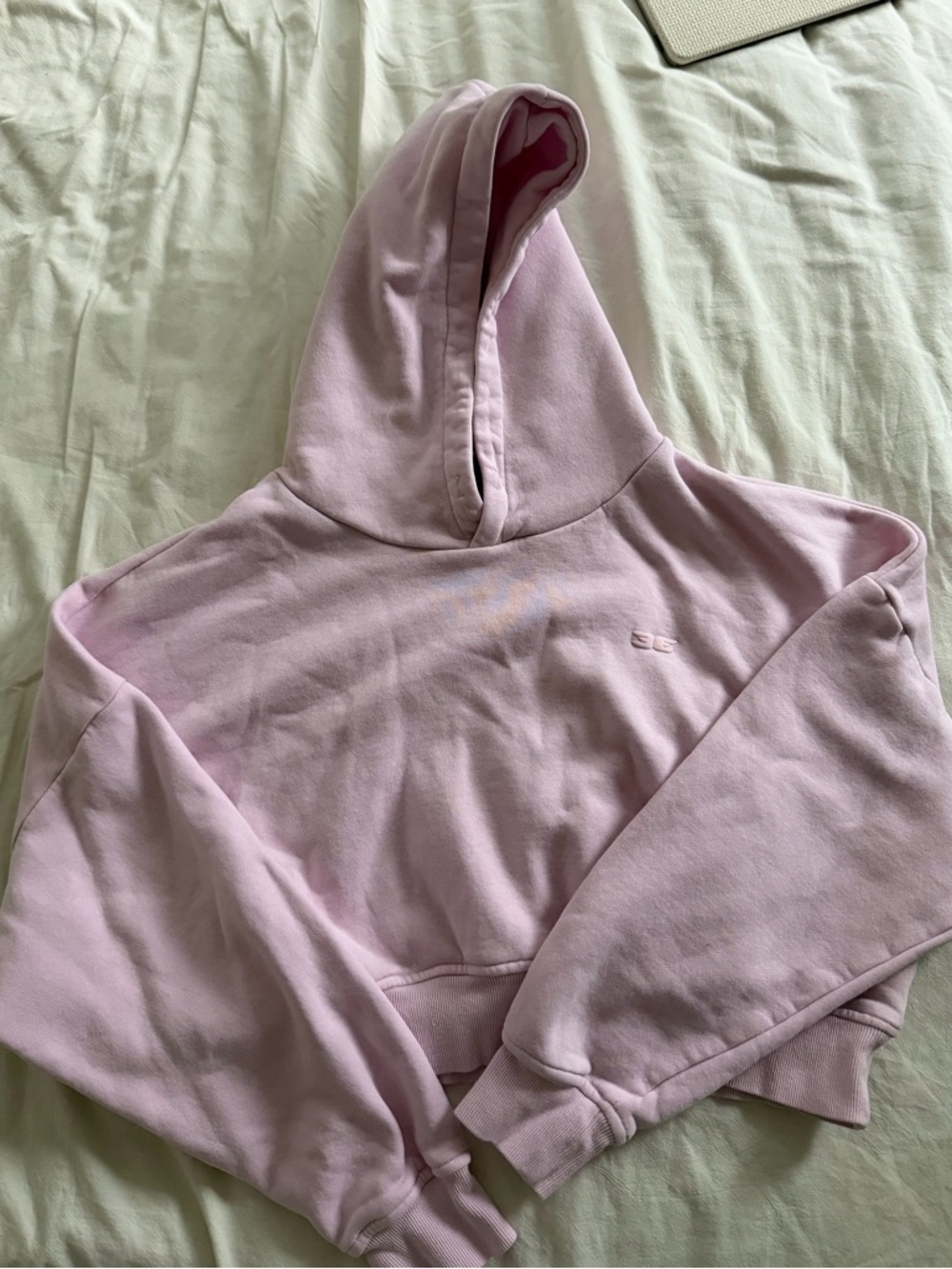 Elite Eleven Light Pink Cropped Hoodie